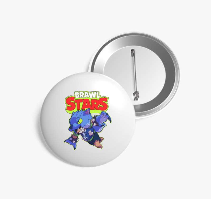 Brawl Stars - Farkasember Leon kitűző