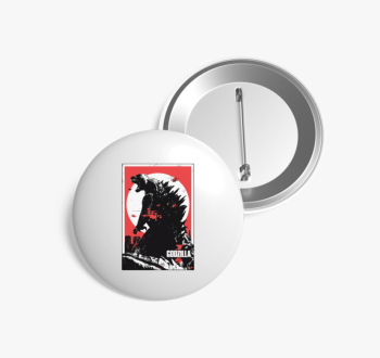 Godzilla kitűző