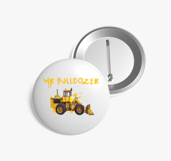 Mr. Bulldozer kitűző