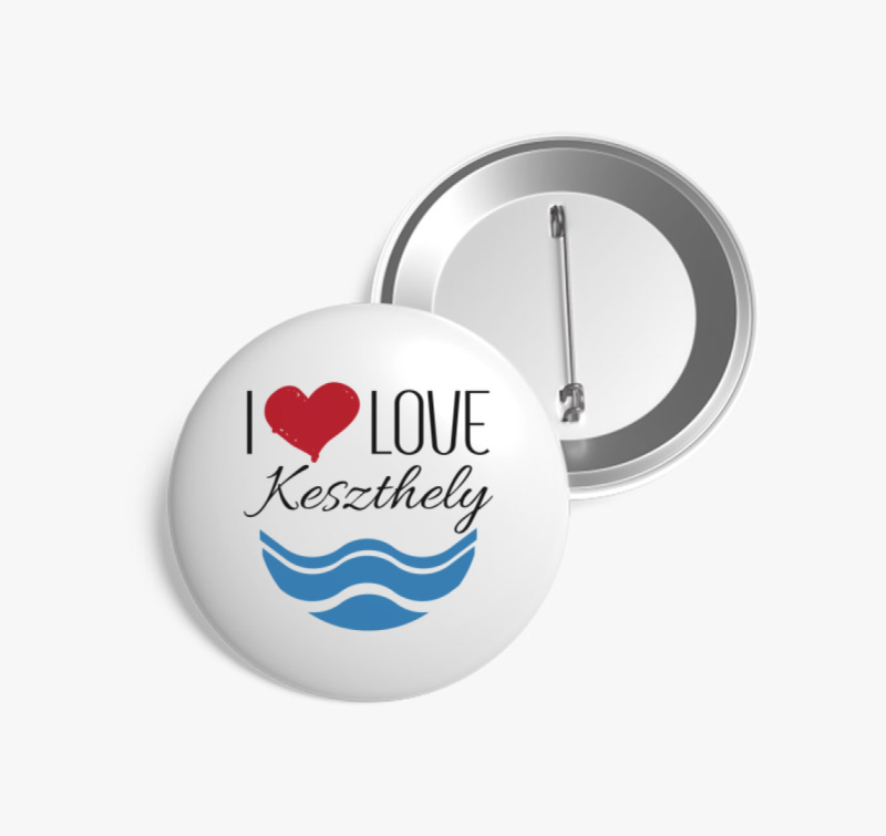 I love Keszthely kitűző