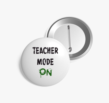 Tanármód be kitűző