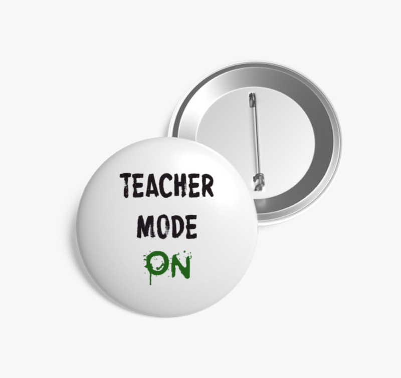 Tanármód be kitűző