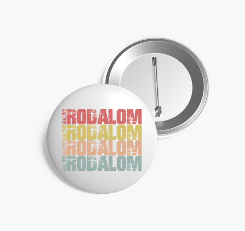 Irodalom feliratos kitűző