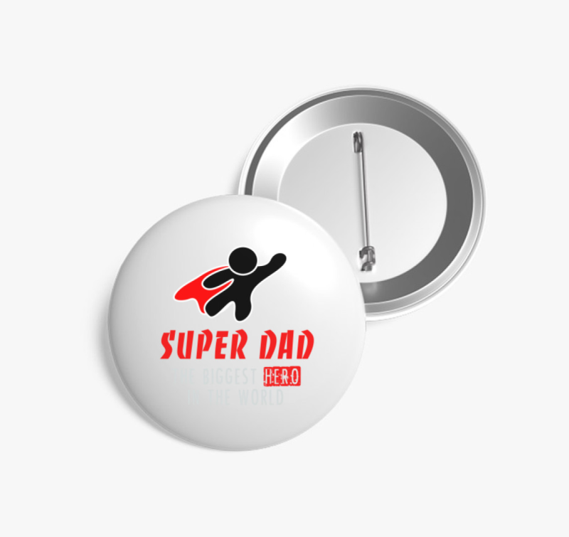 Super Dad kitűző