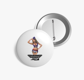 Pin Up Girl kitűző