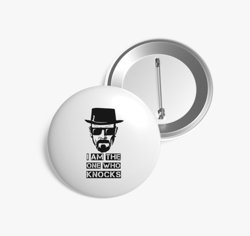 Breaking bad - Én vagyok az aki kopog kitűző