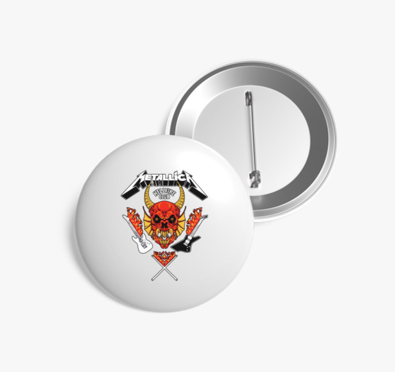 Hellfire Club Stranger Things v3 kitűző