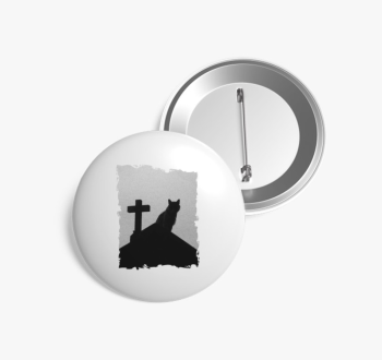 Cuki cicás  kitűző