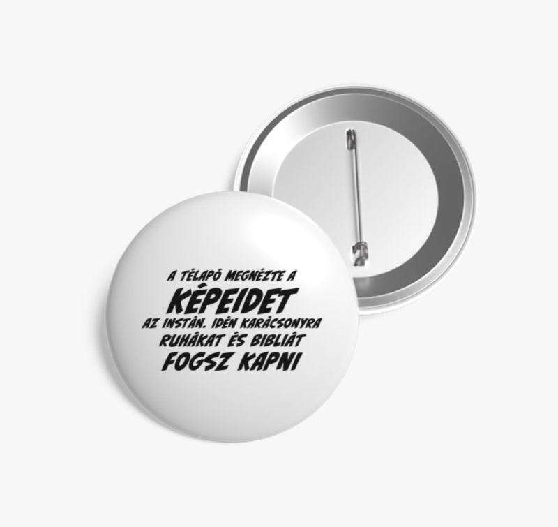 A télapó megnézte a képeidet az instán kitűző