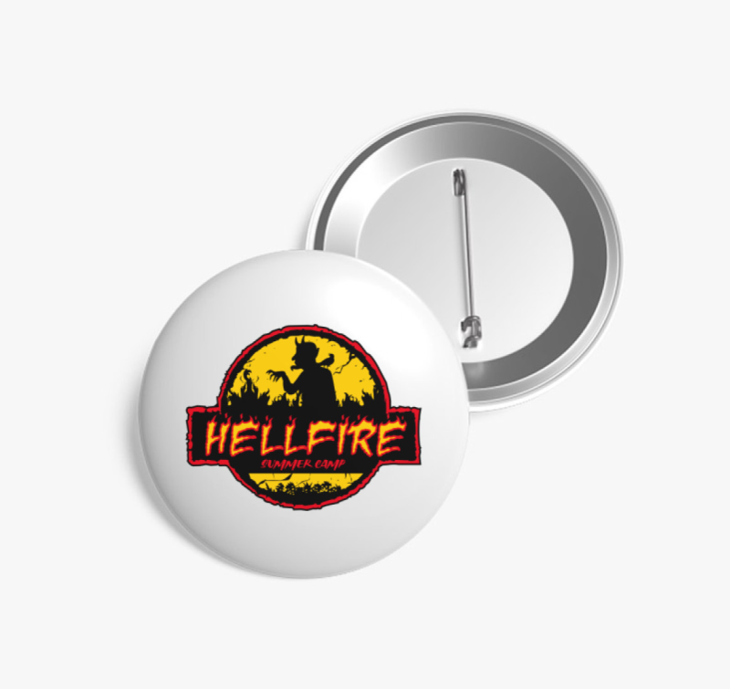 Hellfire summer camp kitűző