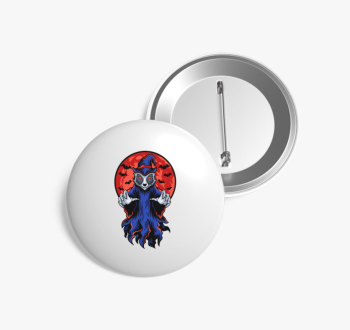 Mosómedve mágus kitű