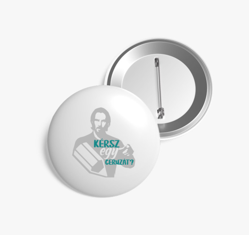 Wick ceruzás kitűző