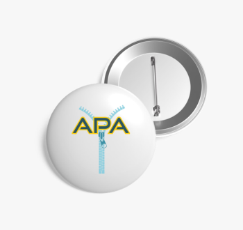 Apa zipzáros kitűző