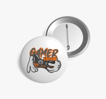 Comic gamer kitűző