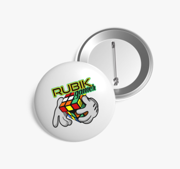 Comic rubik kitűző