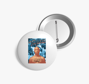 2pac memories kitűző