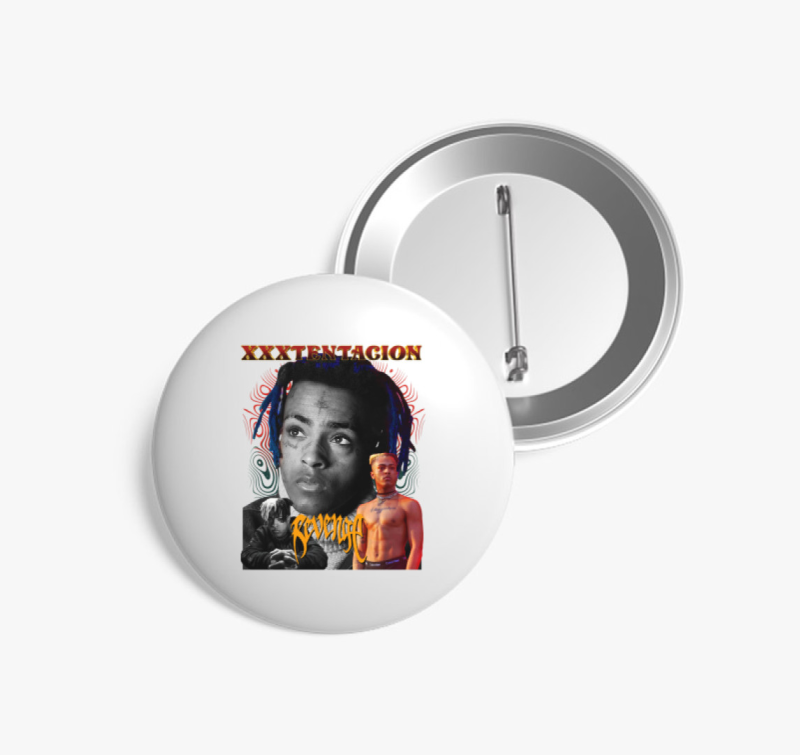 XXXTentacion kitűző