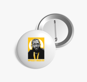 Nipsey Hussle kitűző
