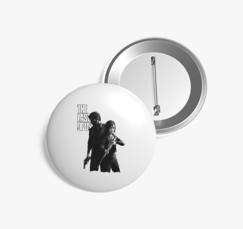 The Last of Us Ellie és Joel kitűző