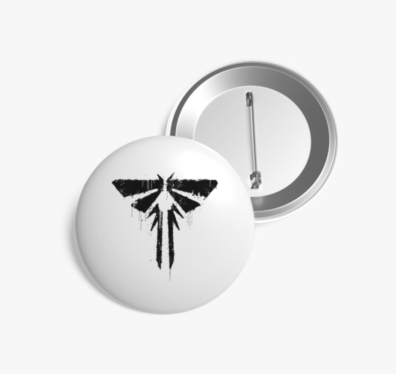 Last of Us - Firefly graffiti kitűző