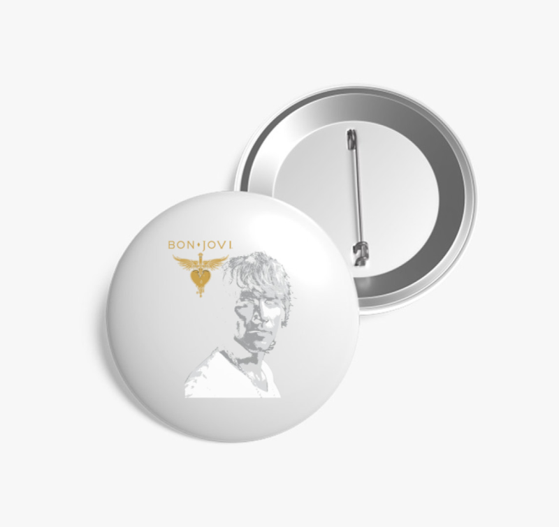 Bon Jovi kitűző