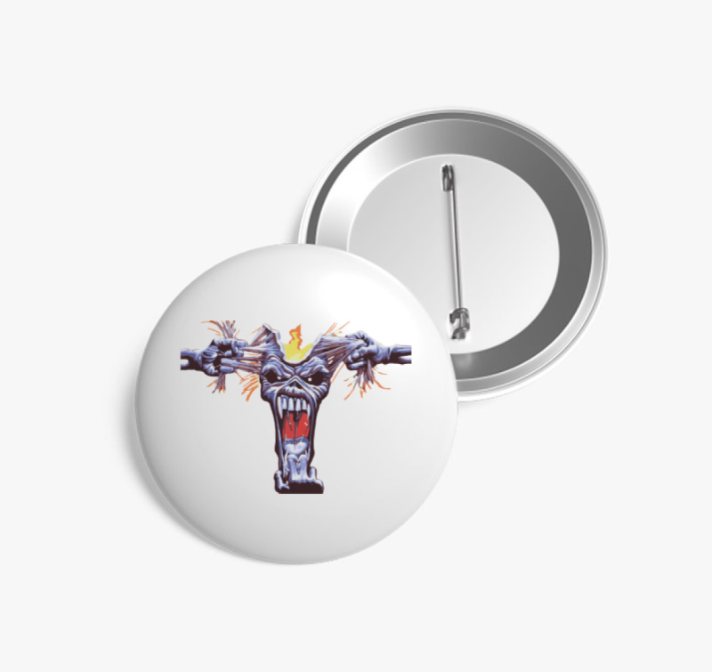 Iron Maiden Eddie kitűző