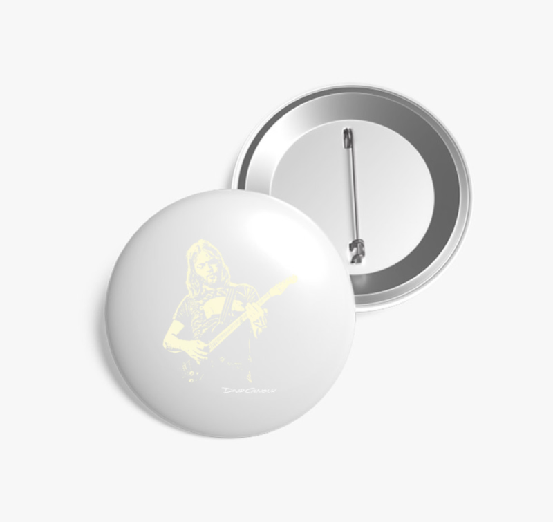 Pink Floyd-David Gilmour kitűző