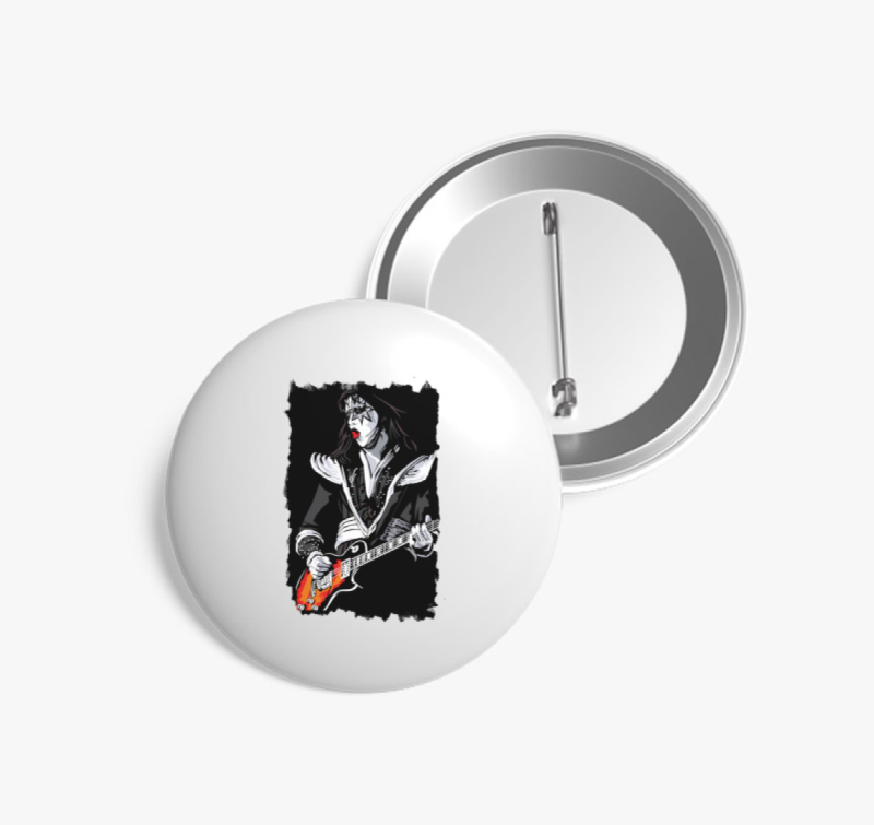 Kiss - Asylum kitűző