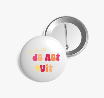 Note to self: do not...