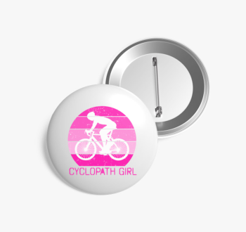 Cyclopath Girl kitűz