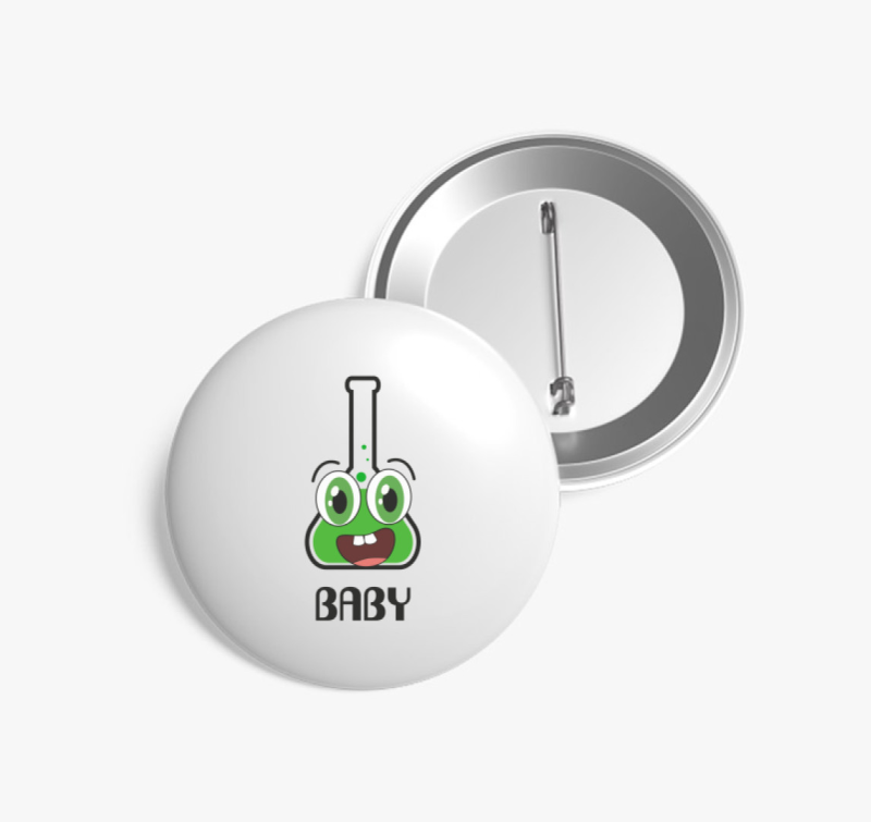 Baby lombik kitűző