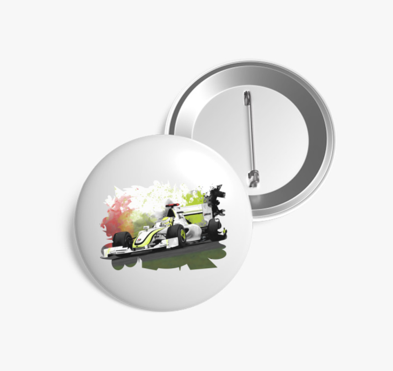 Jenson Button kitűző