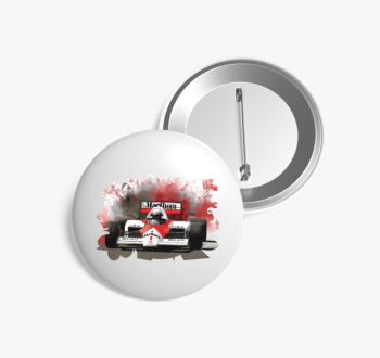 Alain Prost kitűző