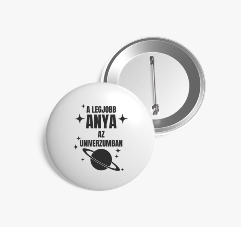 A legjobb anya az univerzumban anyáknak kitűző