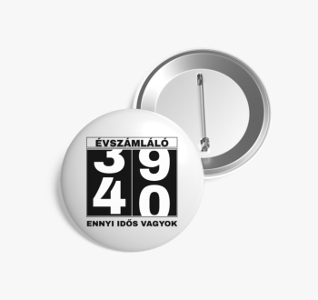 Évszámláló 40 éves s...