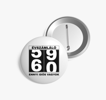 Évszámláló 60 éves s...