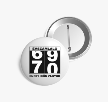 Évszámláló 70 éves s...