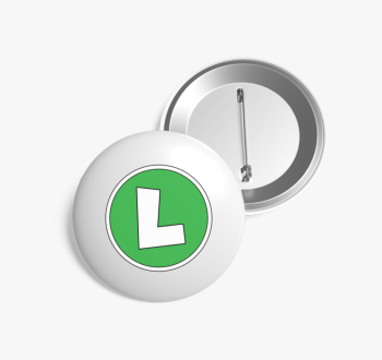 Luigi Monogram kitűz