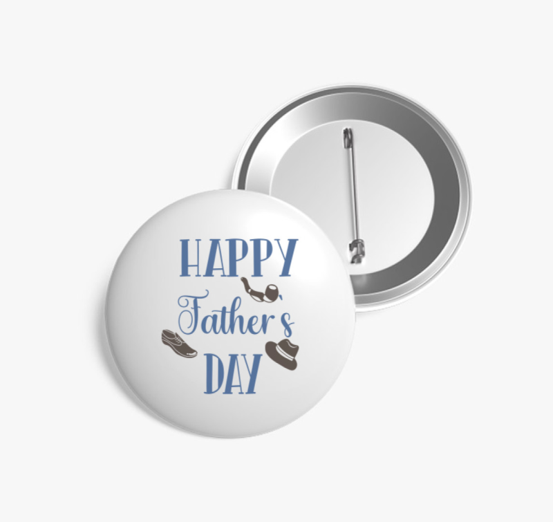 Happy Fathers Day kitűző