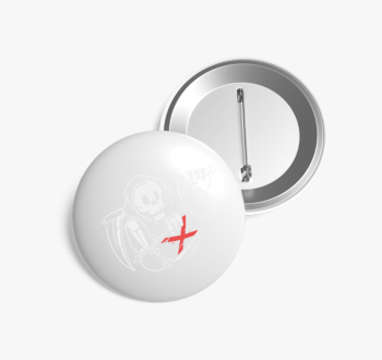 Skate or Die! kitűző