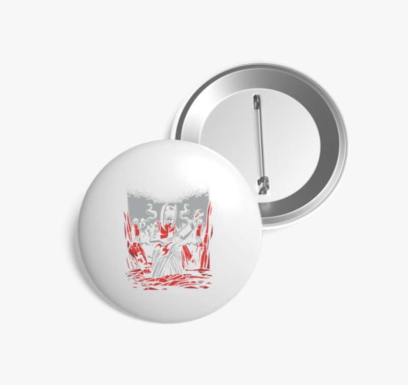 Metal From Hell kitűző