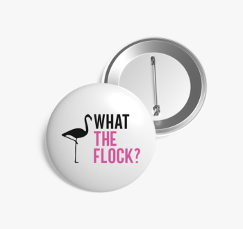 Flamingo what kitűző