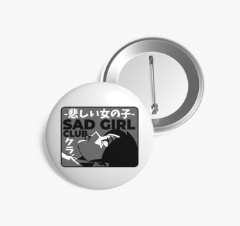Sad Girl Club kitűző