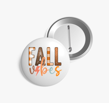 Fall vibes kitűző