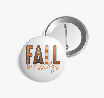 Fall blessings kitűz