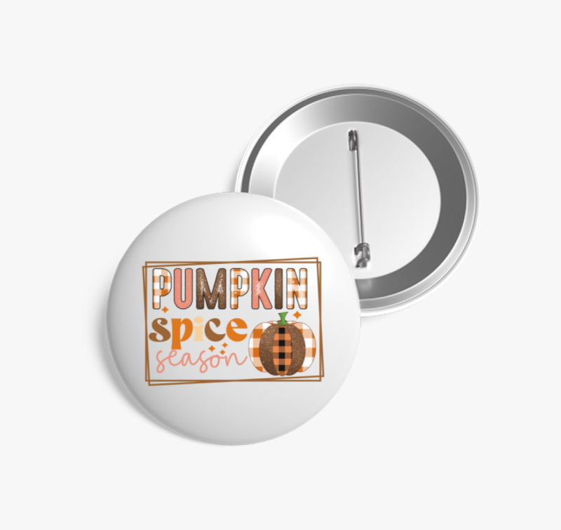 Pumpkinspice season kitűző