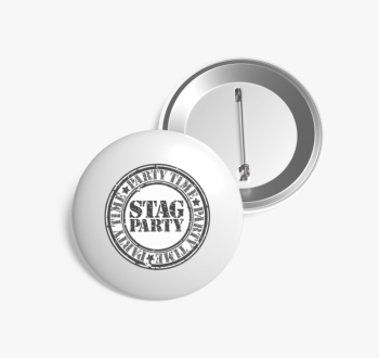 Stag szürke kitűző