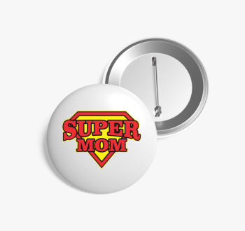 SzuperMom kitűző