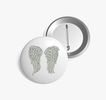 Daryl wings kitűző