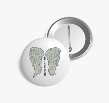 Dixon wings kitűző